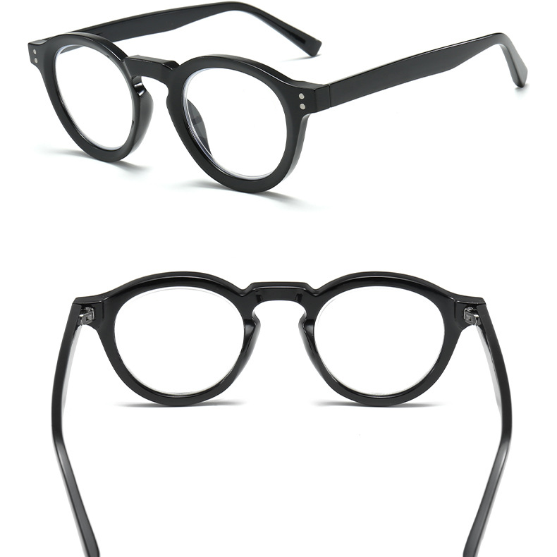 MINIMALIST SMALL ROUND READING GLASSES