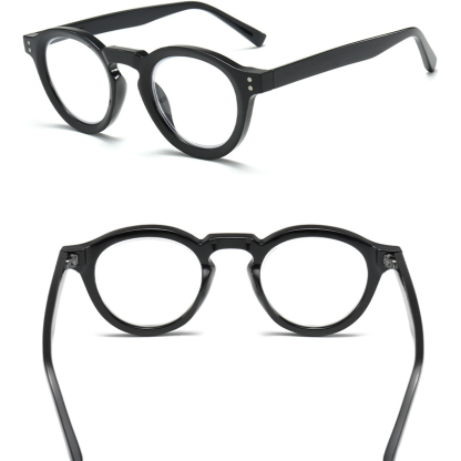 MINIMALIST SMALL ROUND READING GLASSES