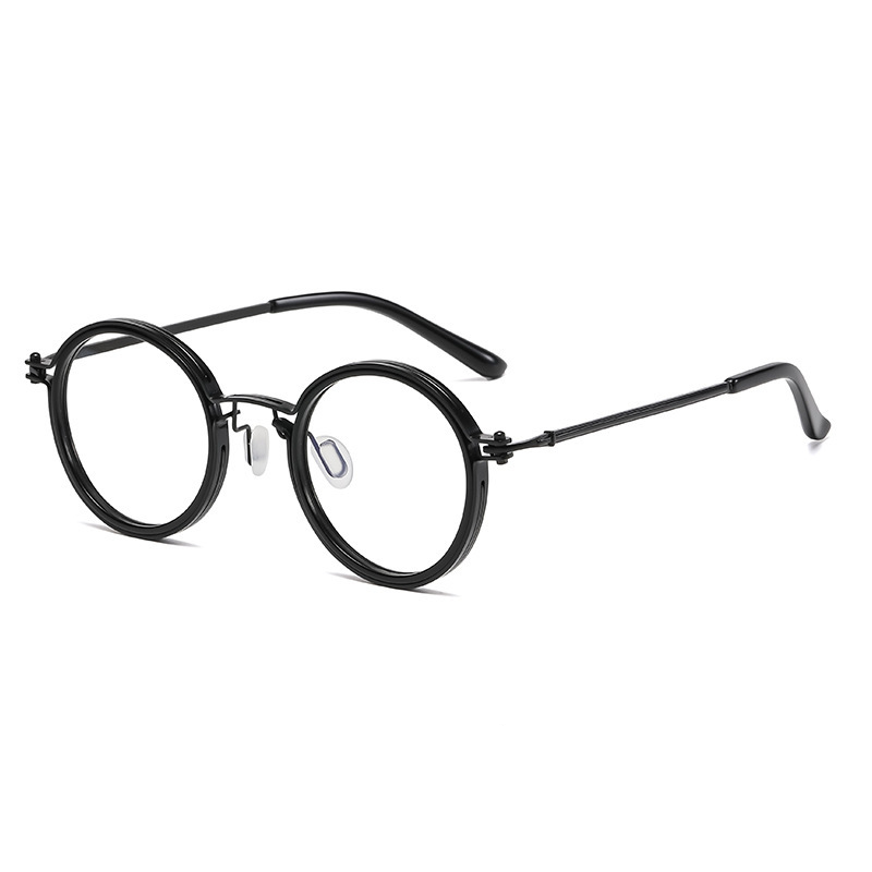 ROUND METAL PUNK-STYLE READING GLASSES