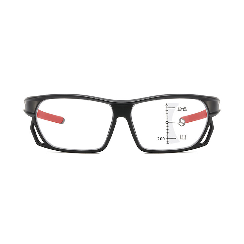 FASHION SPORTS ULTRA-LIGHT FULL-FRAME PROGRESSIVE COLOR READING GLASSES-MANLYKICKS