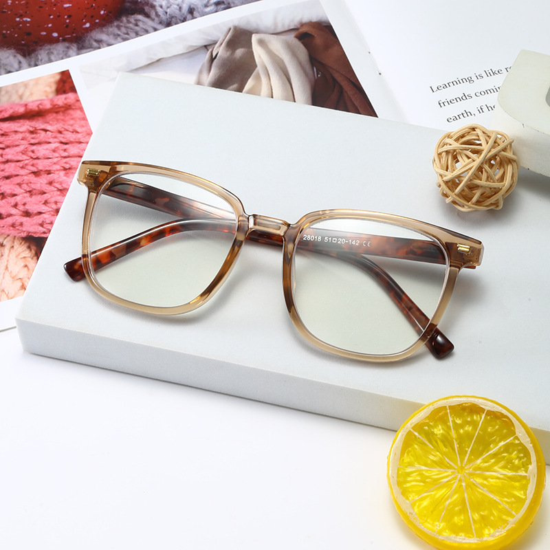 Prescription Glasses - LIGHTWEIGHT SQUARE FRAME BLUE LIGHT BLOCKING  GLASSES