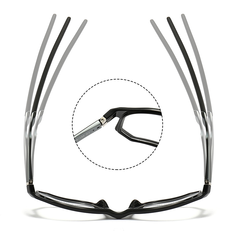 Prescription Glasses - BUSINESS POLYGONAL FASHION COLOR-CHANGING MULTI-FOCAL  GLASSES