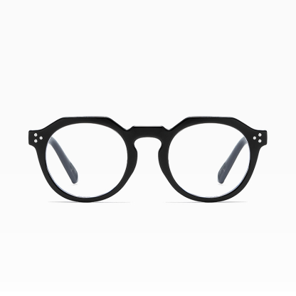 VINTAGE-INSPIRED IRREGULAR ROUND READING GLASSES