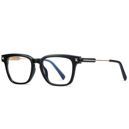 Prescription Glasses - SQUARE METAL COLOR-CHANGING MULTIFOCAL  GLASSES