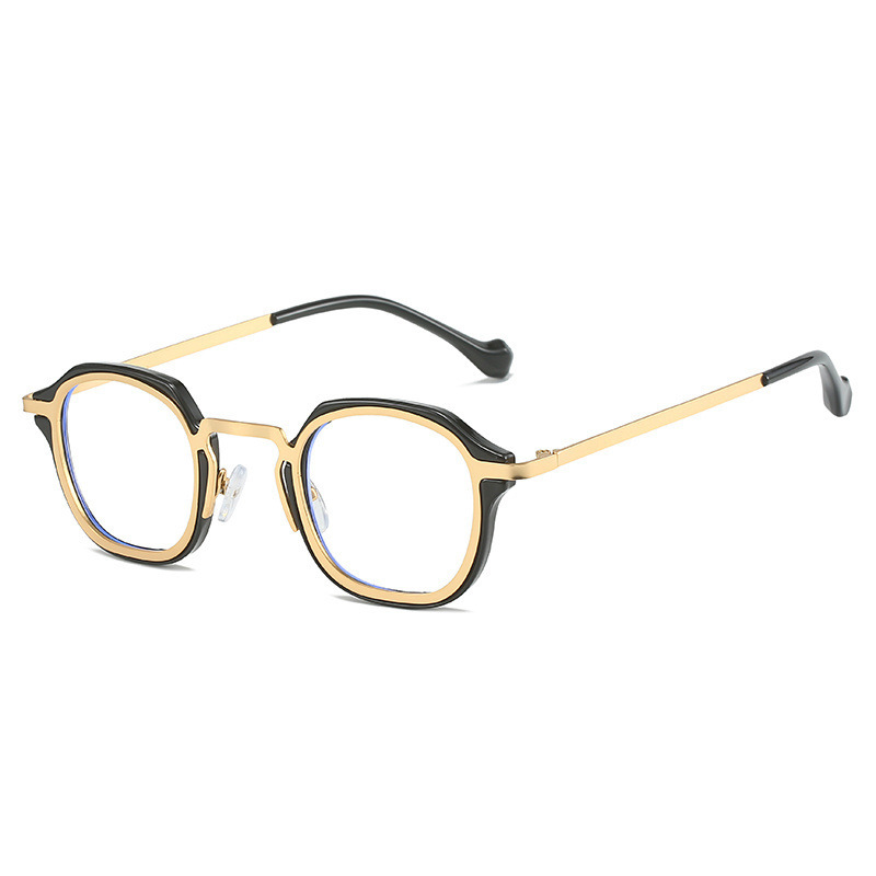 PERSONALIZED RETRO METAL ROUND ANTI-BLUE LIGHT READING GLASSES