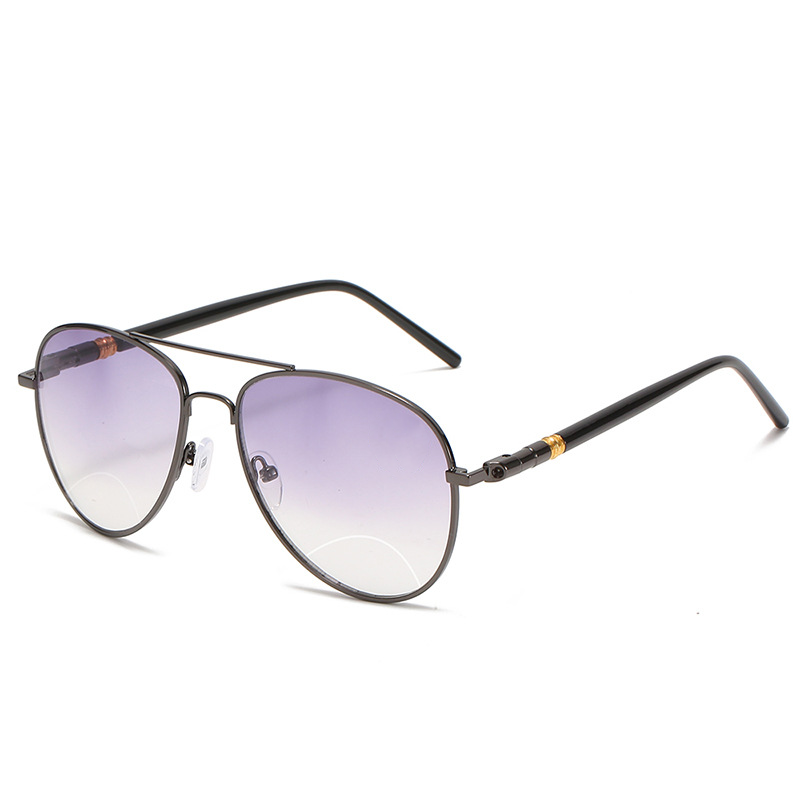 METAL ANTI-BLUE LIGHT PRESBYOPIC GLASSES