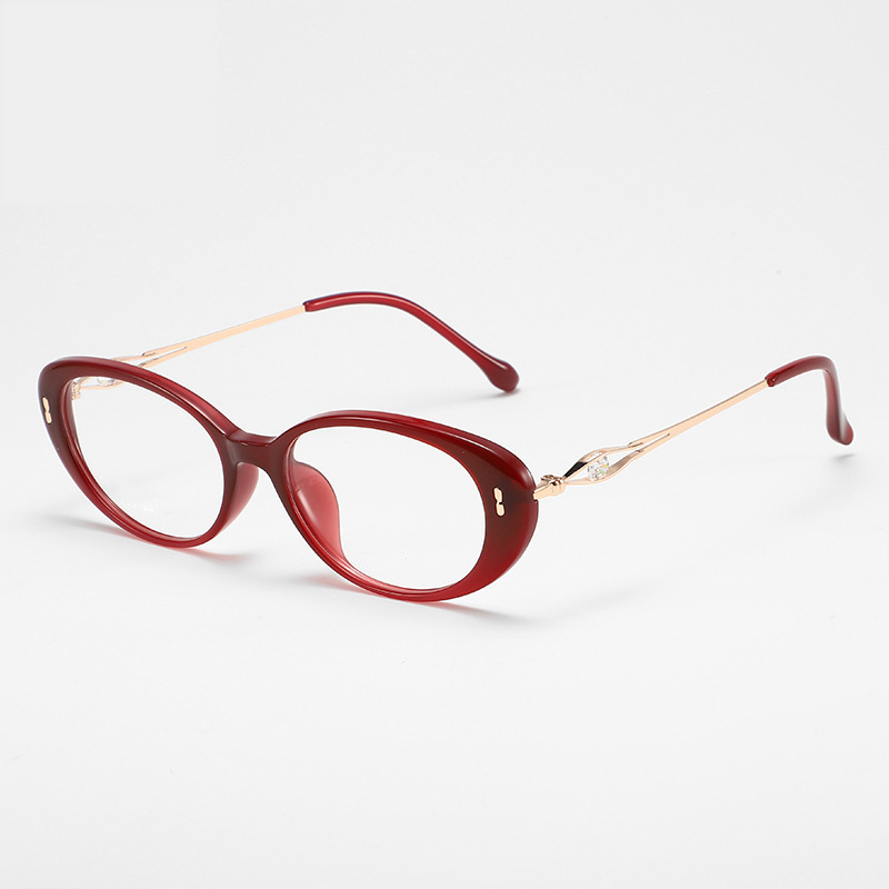 RETRO OVAL RHINESTONE PHOTOCHROMIC MULTIFOCAL READING GLASSES