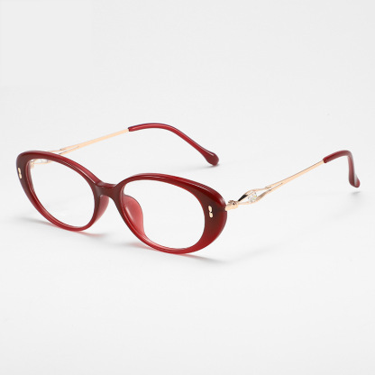 RETRO OVAL RHINESTONE PHOTOCHROMIC MULTIFOCAL READING GLASSES