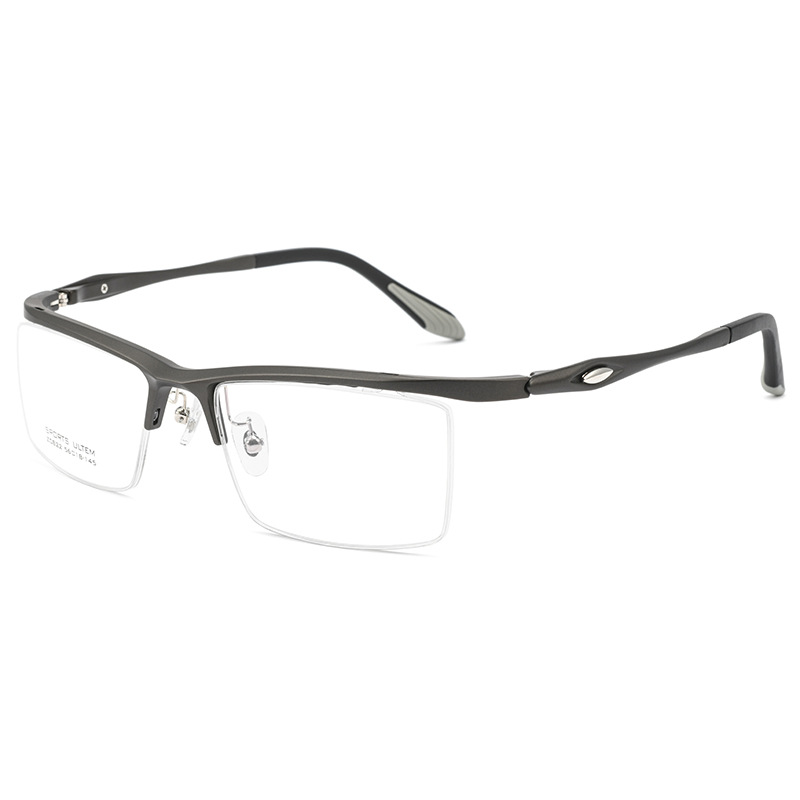 LIGHTWEIGHT HALF-FRAME ANTI-BLUE LIGHT TINTED MULTIFOCAL READING GLASSES