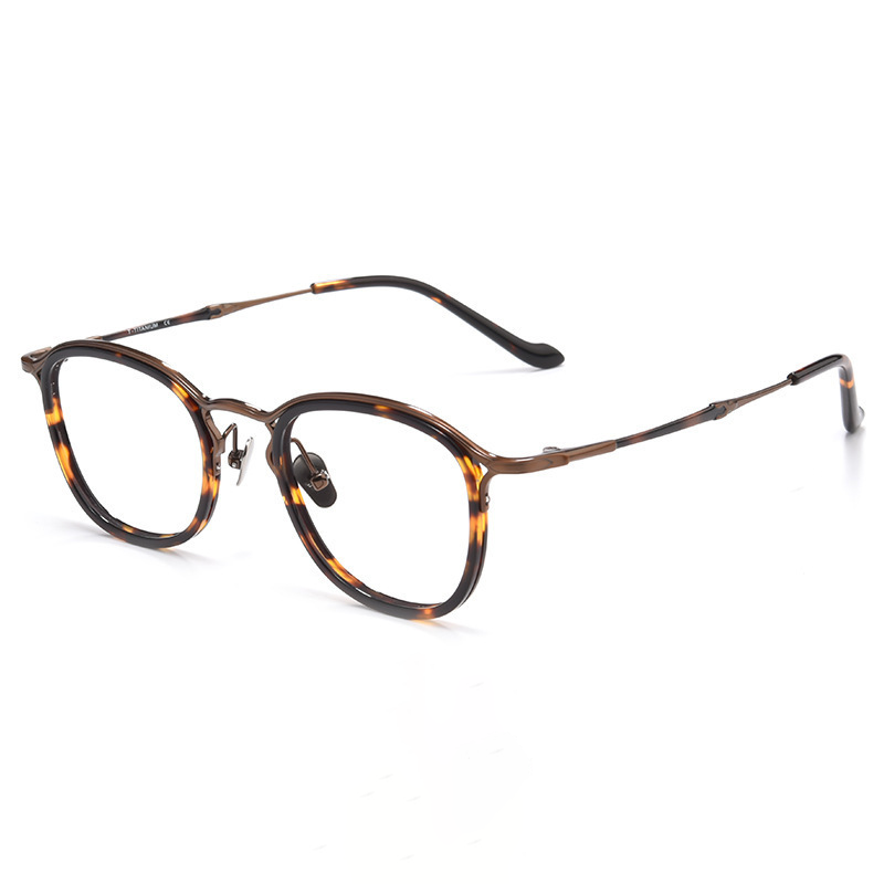 CASUAL & TEXTURED METAL FULL-RIM BLUE LIGHT BLOCKING READING GLASSES