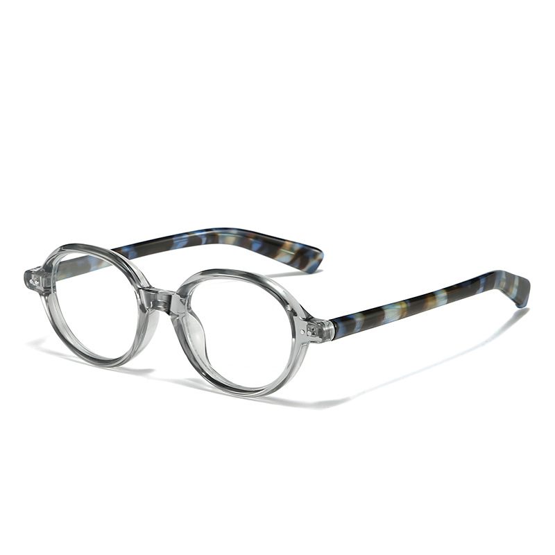 RETRO OVAL SMALL FRAME ANTI-BLUE LIGHT MULTI-FOCUS READING GLASSES