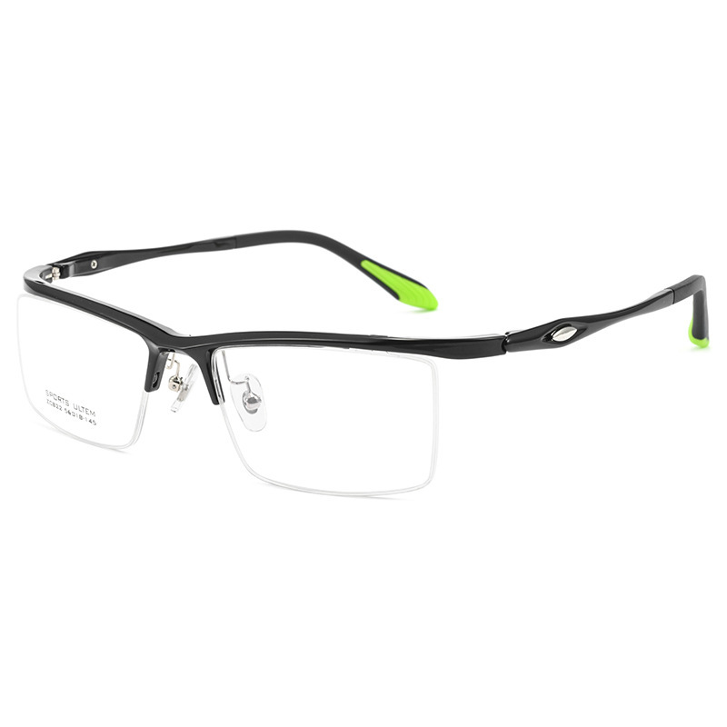 LIGHTWEIGHT HALF-FRAME ANTI-BLUE LIGHT TINTED MULTIFOCAL READING GLASSES