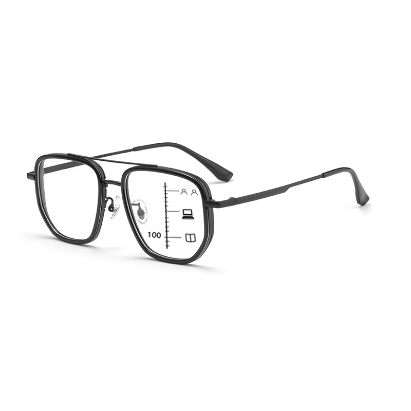 Prescription Glasses-MODERN MINIMALIST SPORT  GLASSES - DURABLE COMFORTABLE CLEAR FRAME FOR TRAVEL, DRIVING & DAILY WEAR