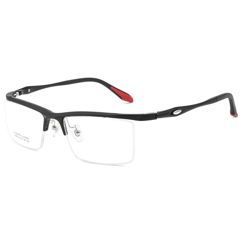 LIGHTWEIGHT HALF-FRAME ANTI-BLUE LIGHT TINTED MULTIFOCAL READING GLASSES