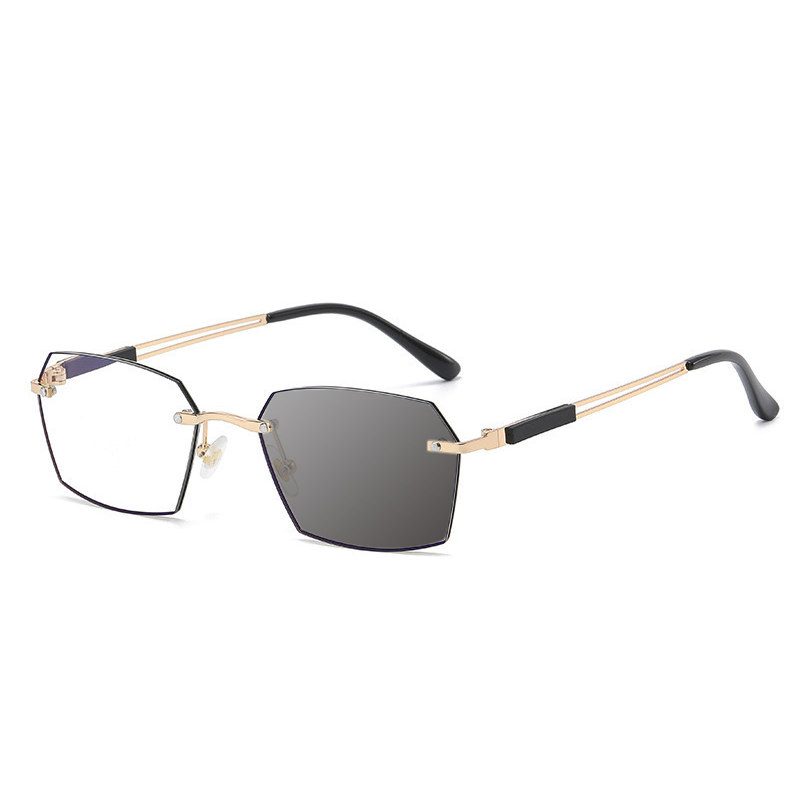 FRAMELESS CUT-EDGE ANTI-BLUE LIGHT COLOR CHANGING GLASSES