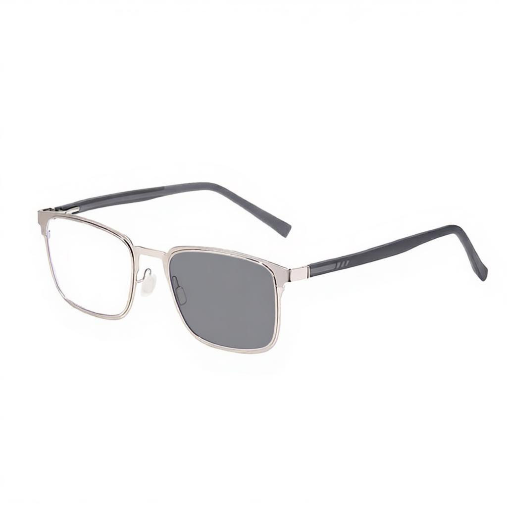 CLASSIC FULL-RIM PHOTOCHROMIC MULTIFOCAL READING GLASSES SUITABLE FOR READING, OFFICE WORK, AND OUTDOOR USE ACROSS MULTIPLE SCENARIOS