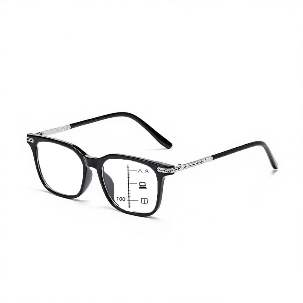 RETRO SQUARE BLUE LIGHT BLOCKING READING GLASSES FOR MEN WOMEN, LIGHTWEIGHT SPRING HINGE PRESBYOPIA EYEGLASSES