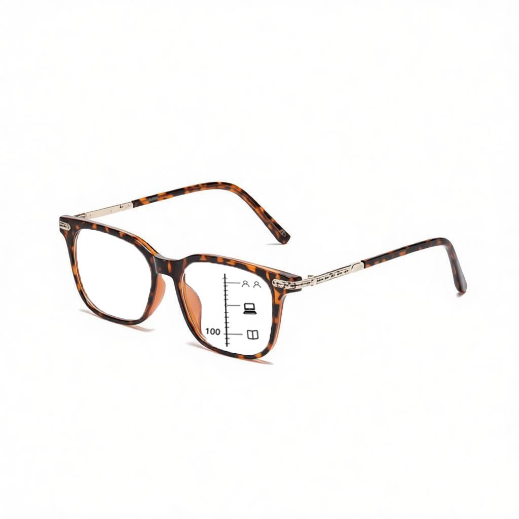 RETRO SQUARE BLUE LIGHT BLOCKING READING GLASSES FOR MEN WOMEN, LIGHTWEIGHT SPRING HINGE PRESBYOPIA EYEGLASSES