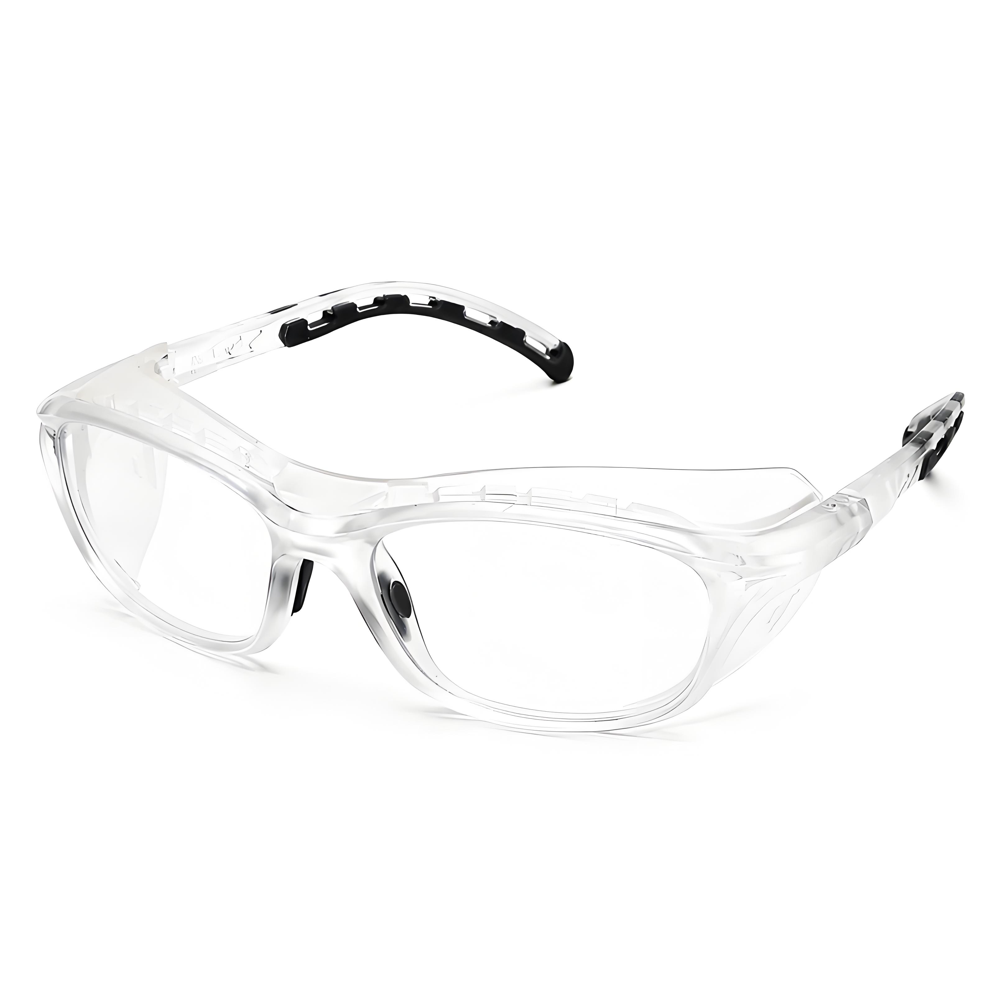 PROTECTIVE READING GLASSES WITH SIDE SHIELDS FOR DUST AND AIRBORNE PARTICLES