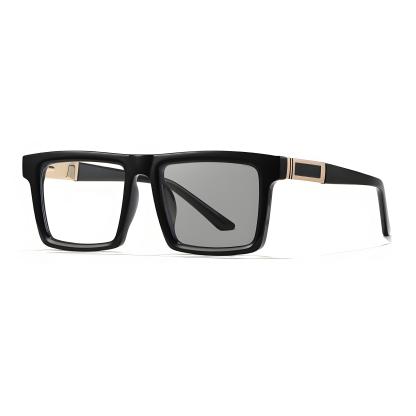GRADIENT SQUARE FRAME PHOTOCHROMIC MULTIFOCAL GLASSES