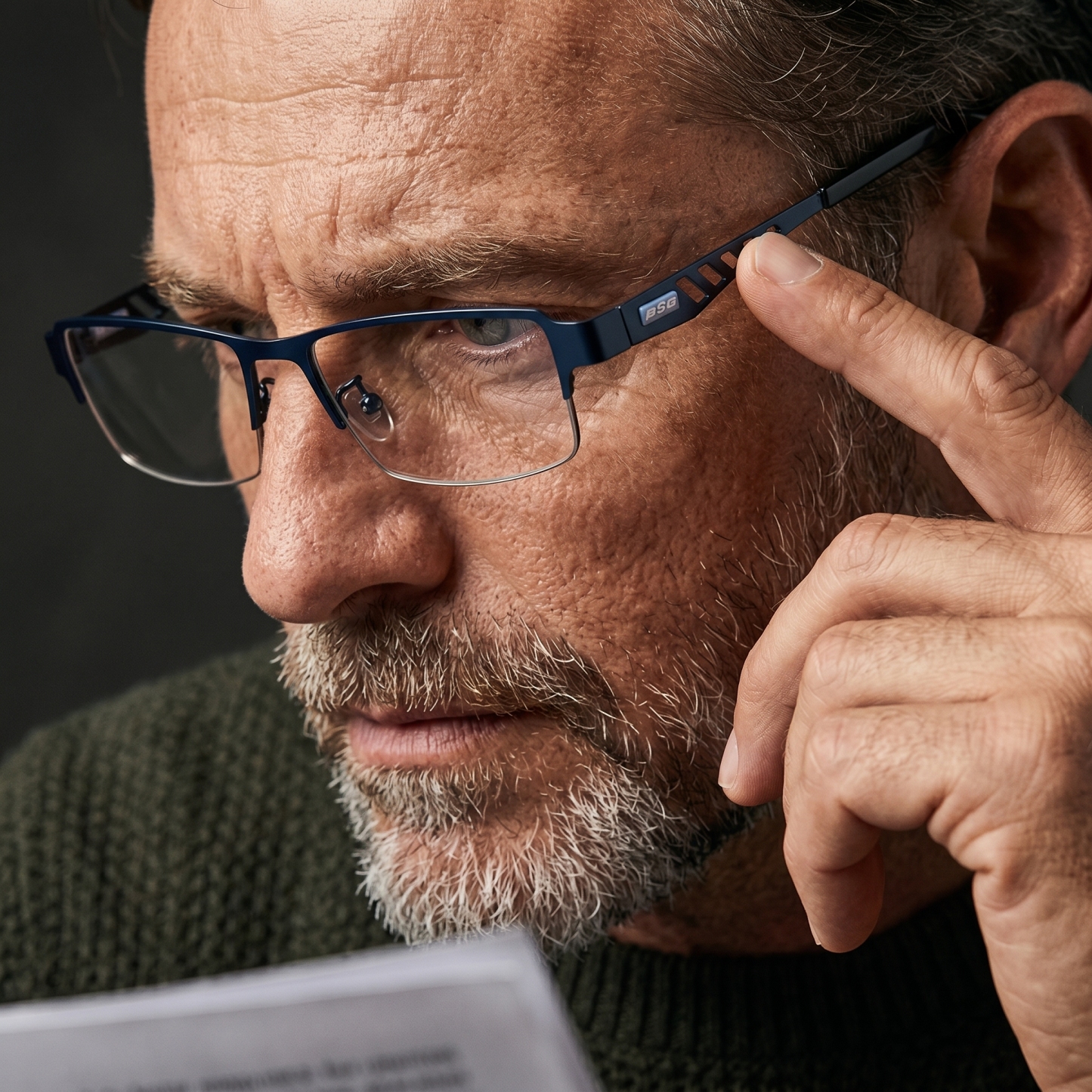 Prescription Glasses - METAL BUSINESS ULTRALIGHT ANTI-BLUE LIGHT PHOTOCHROMIC  GLASSES