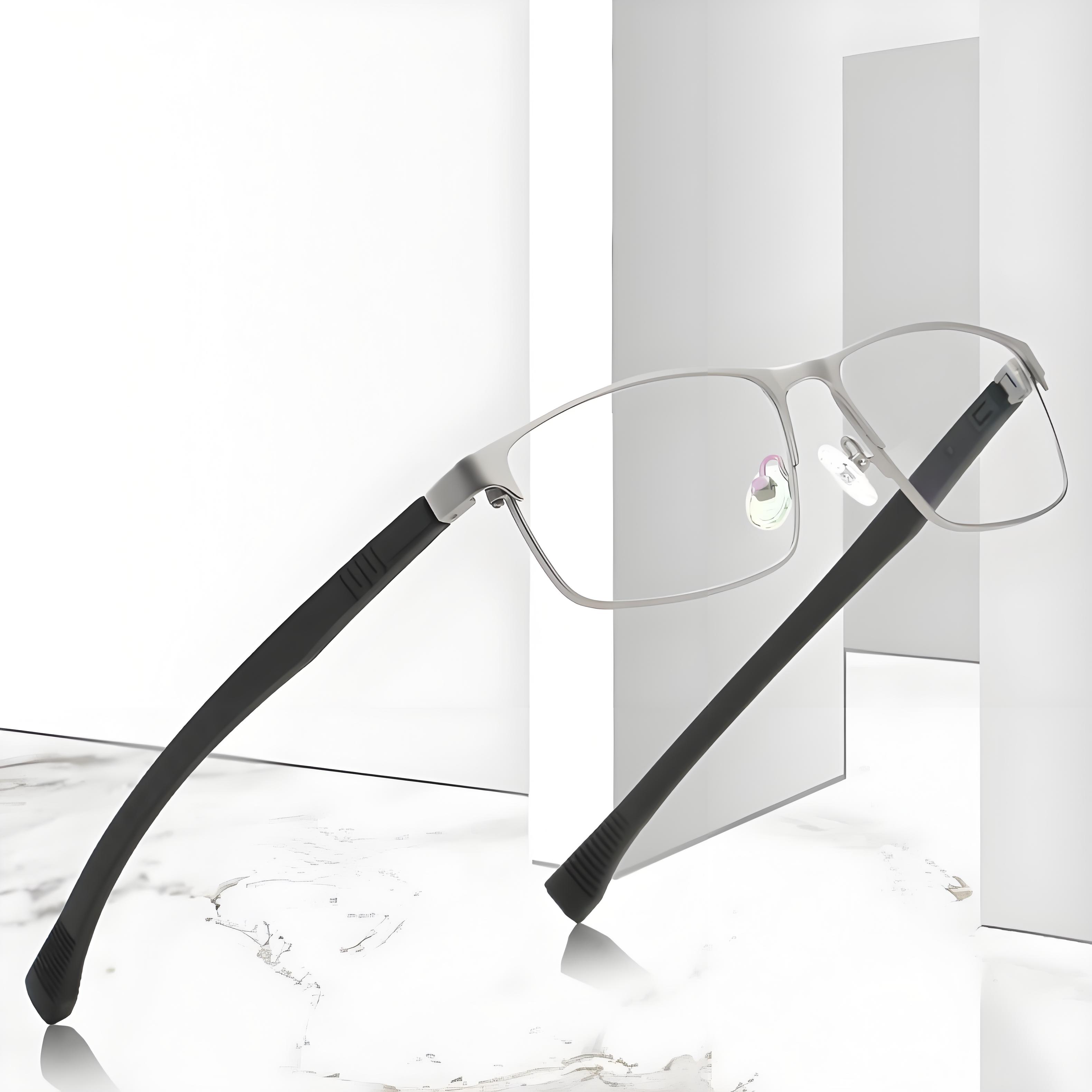 PHOTOCHROMIC MULTIFOCAL SPORTS GLASSES WITH MAGNETIC FLEX TEMPLES