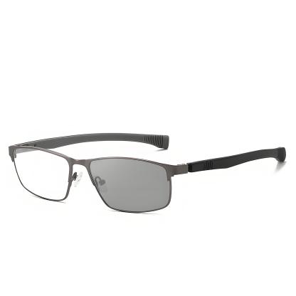 PHOTOCHROMIC MULTIFOCAL SPORTS GLASSES WITH MAGNETIC FLEX TEMPLES