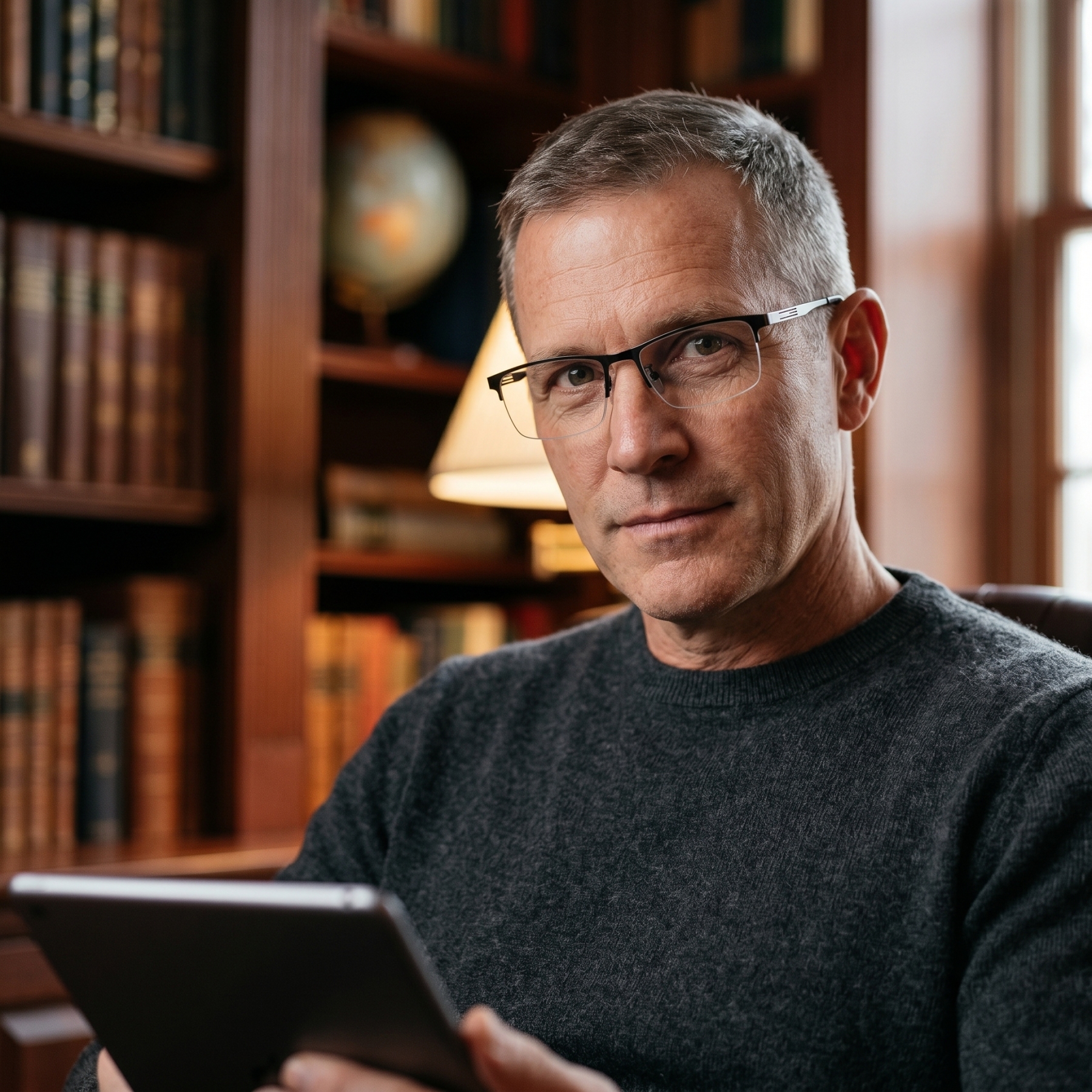 ULTRA-LIGHT METAL SEMI-RIMLESS PHOTOCHROMIC MULTIFOCAL READING GLASSES