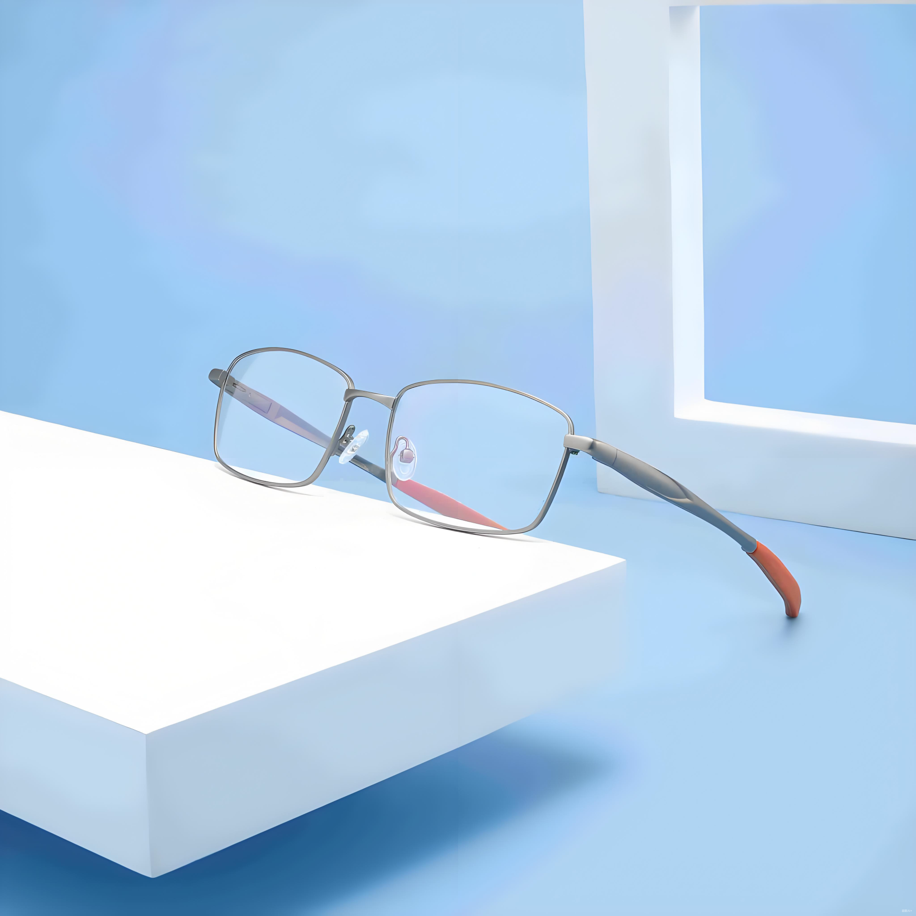 STYLISH FULL-RIMMED SPORTS PHOTOCHROMIC MULTIFOCAL READING GLASSES