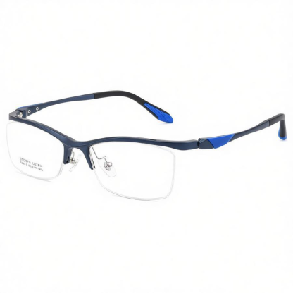 SPORTS PHOTOCHROMIC PROGRESSIVE MULTIFOCAL READING GLASSES WITH HALF-FRAME DESIGN