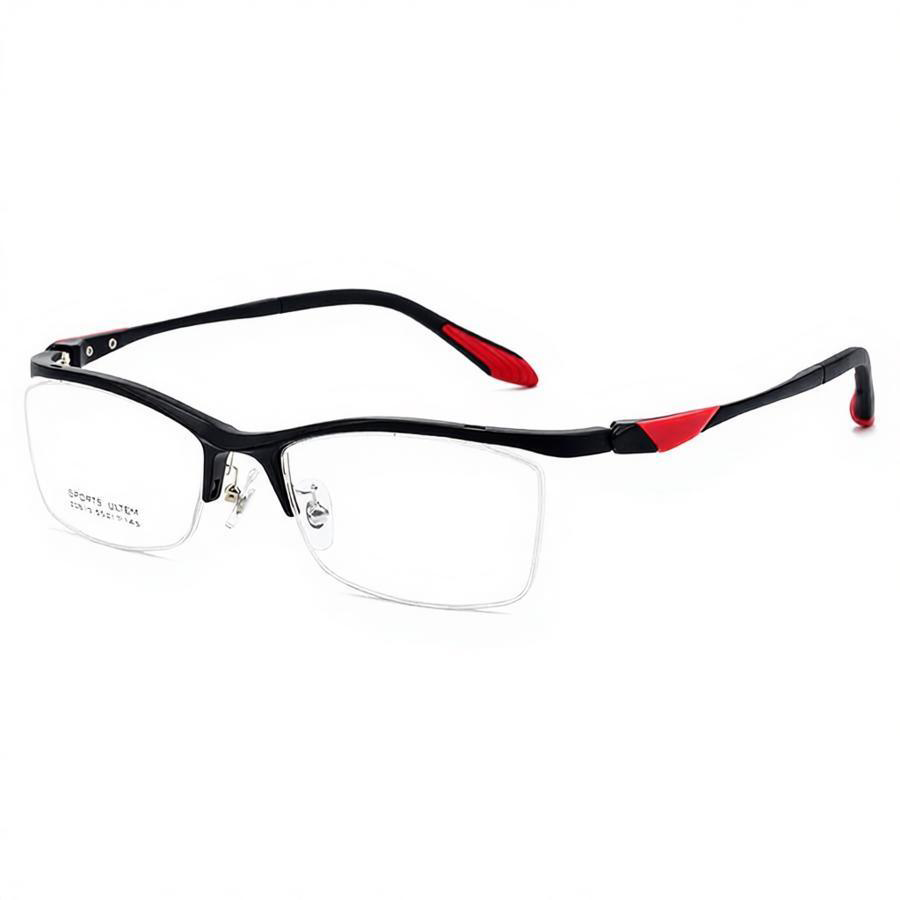 SPORTS PHOTOCHROMIC PROGRESSIVE MULTIFOCAL READING GLASSES WITH HALF-FRAME DESIGN