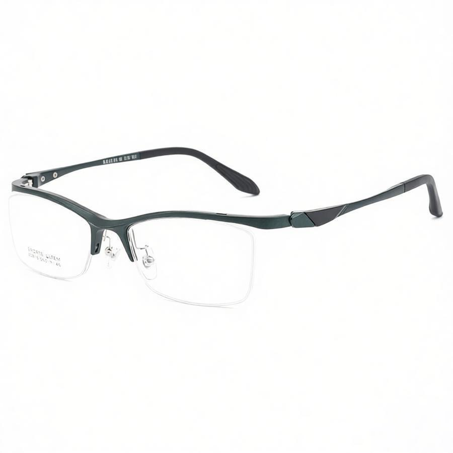 SPORTS PHOTOCHROMIC PROGRESSIVE MULTIFOCAL READING GLASSES WITH HALF-FRAME DESIGN