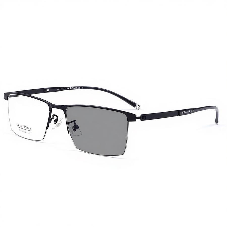 BUSINESS CASUAL PURE TITANIUM COLOR CHANGING MULTI-FOCAL READING GLASSES