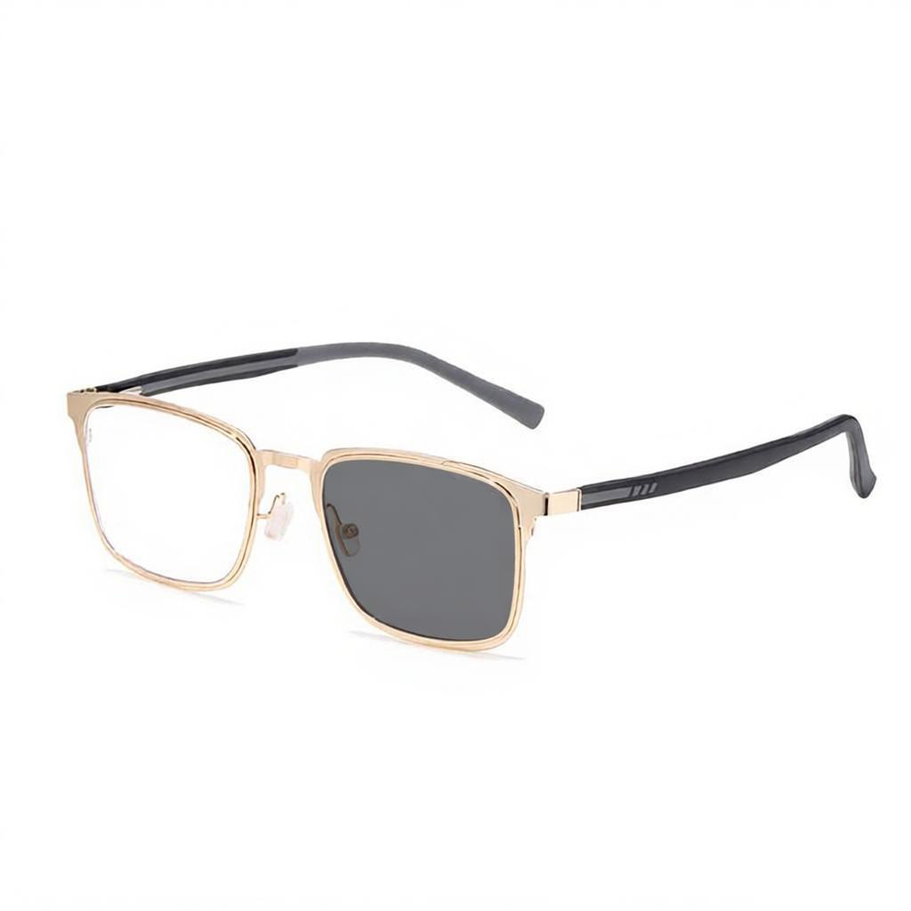 CLASSIC FULL-RIM PHOTOCHROMIC MULTIFOCAL READING GLASSES SUITABLE FOR READING, OFFICE WORK, AND OUTDOOR USE ACROSS MULTIPLE SCENARIOS