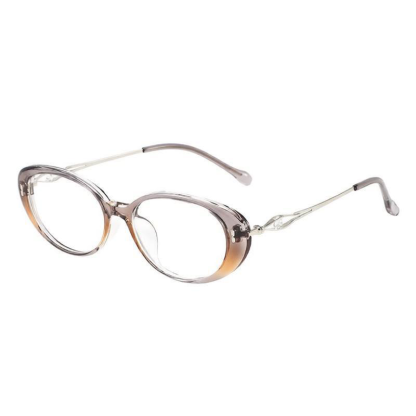 RETRO OVAL RHINESTONE PHOTOCHROMIC MULTIFOCAL READING GLASSES