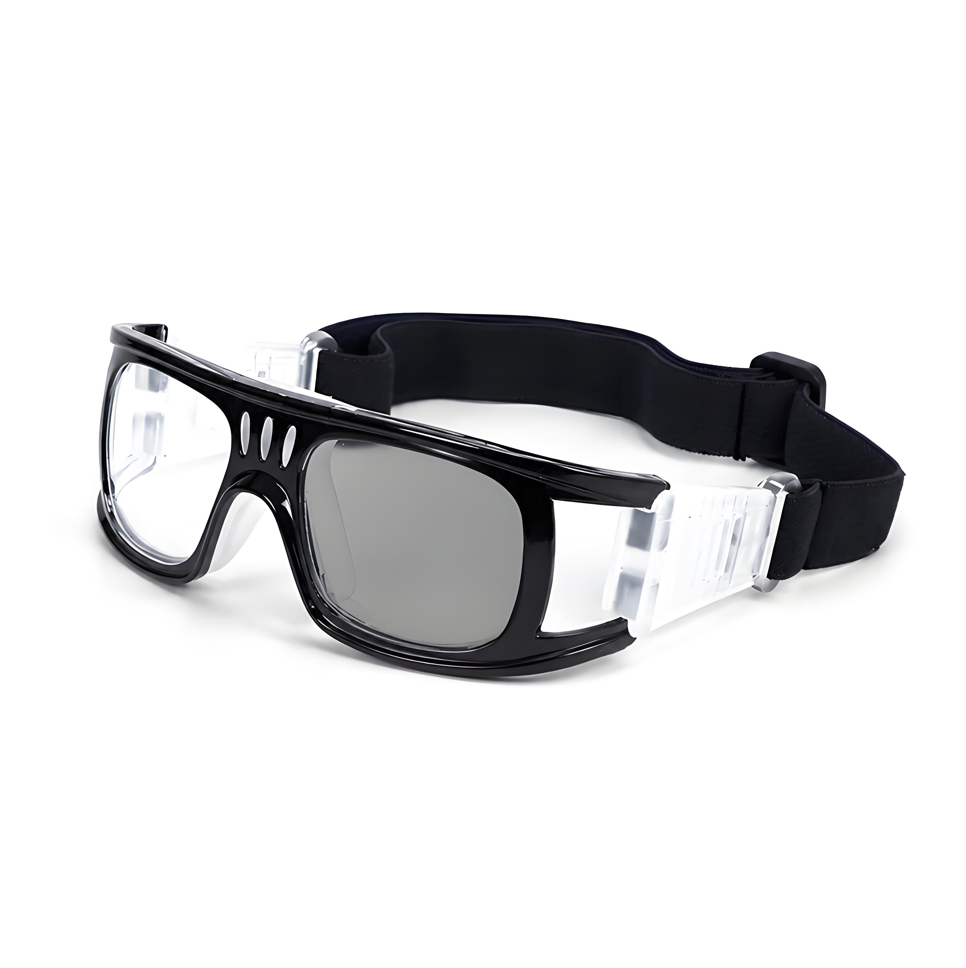 STAY-PUT SPORTS GLASSES WITH ADJUSTABLE RETENTION STRAP