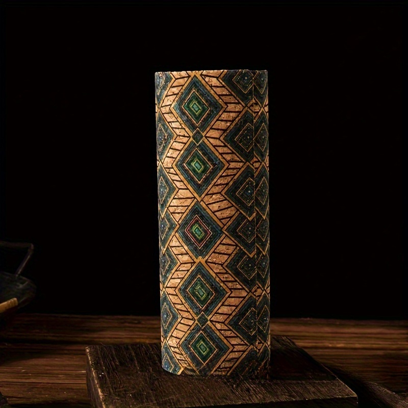 VINTAGE HANDMADE LEATHER PATTERN GLASSES STORAGE BOX SUITABLE FOR MEN 