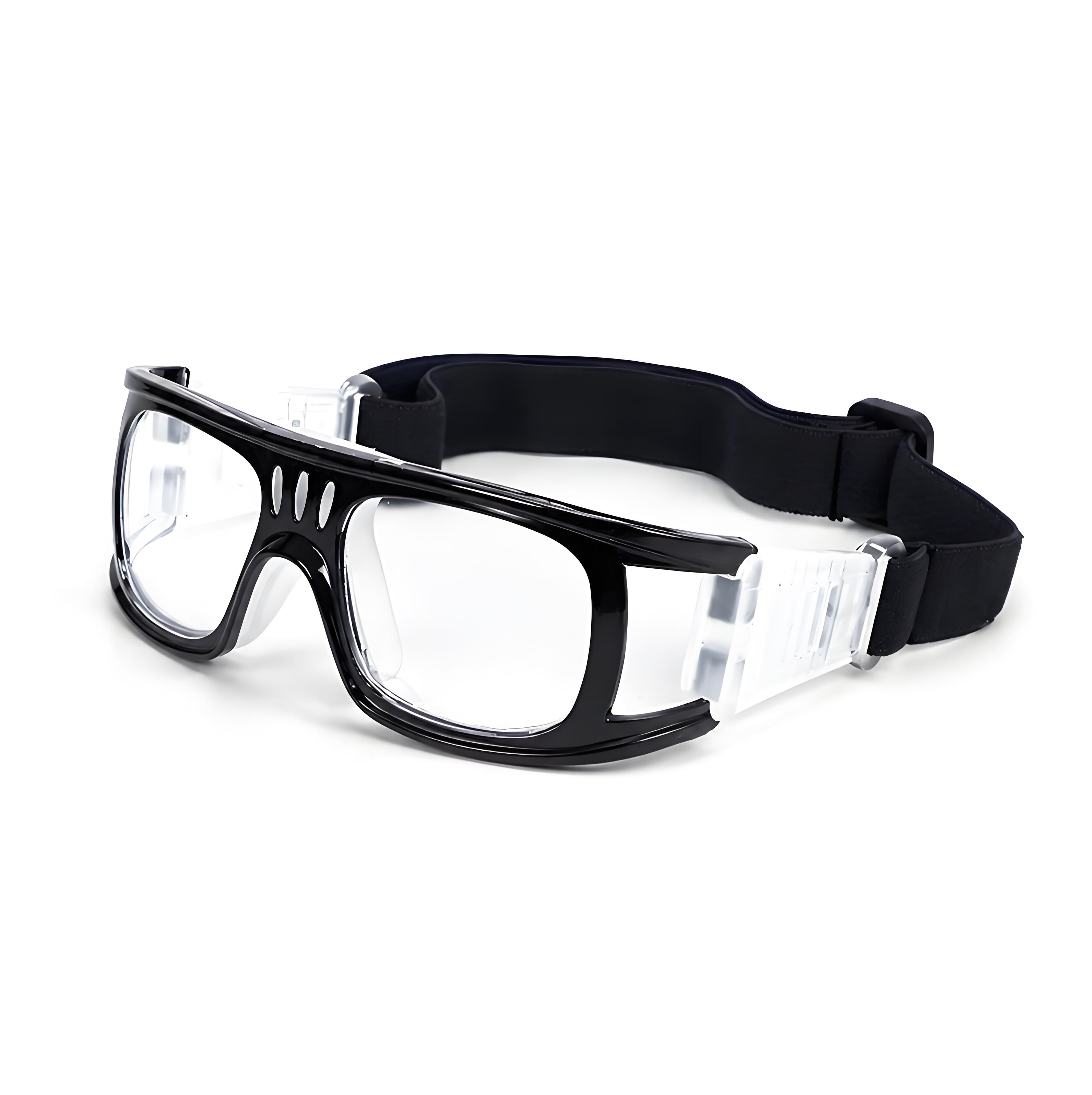 STAY-PUT SPORTS GLASSES WITH ADJUSTABLE RETENTION STRAP