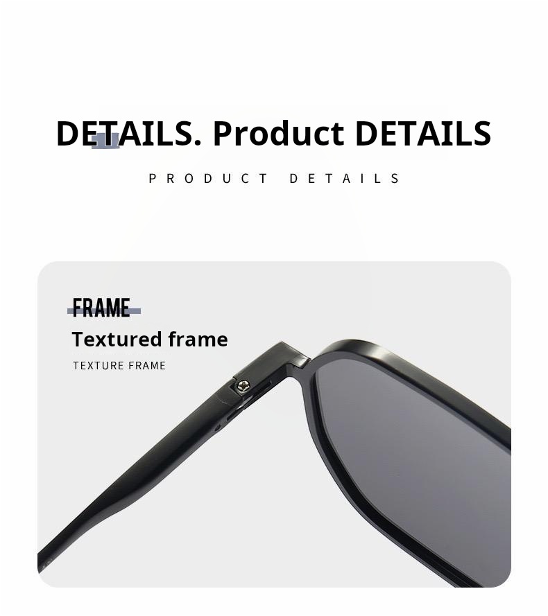 OPTIGEMS 2024 New sunglasses day-night dual-use polarized photochromic glasses driving fishing sunglasses