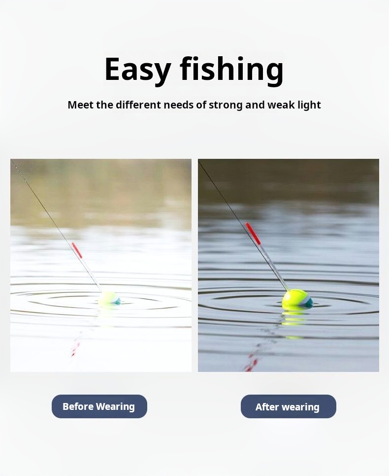 New sunglasses day-night dual-use polarized photochromic glasses driving fishing sunglasses-MANLYKICKS