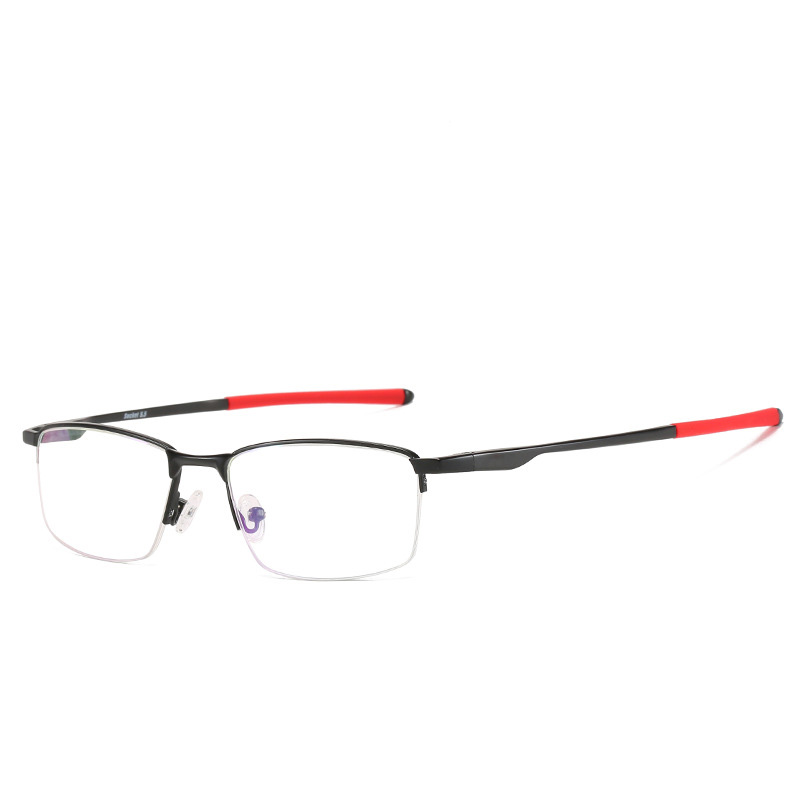 BUSINESS-STYLE SEMI-RIMLESS MINIMALIST PHOTOCHROMIC MULTIFOCAL READING GLASSES