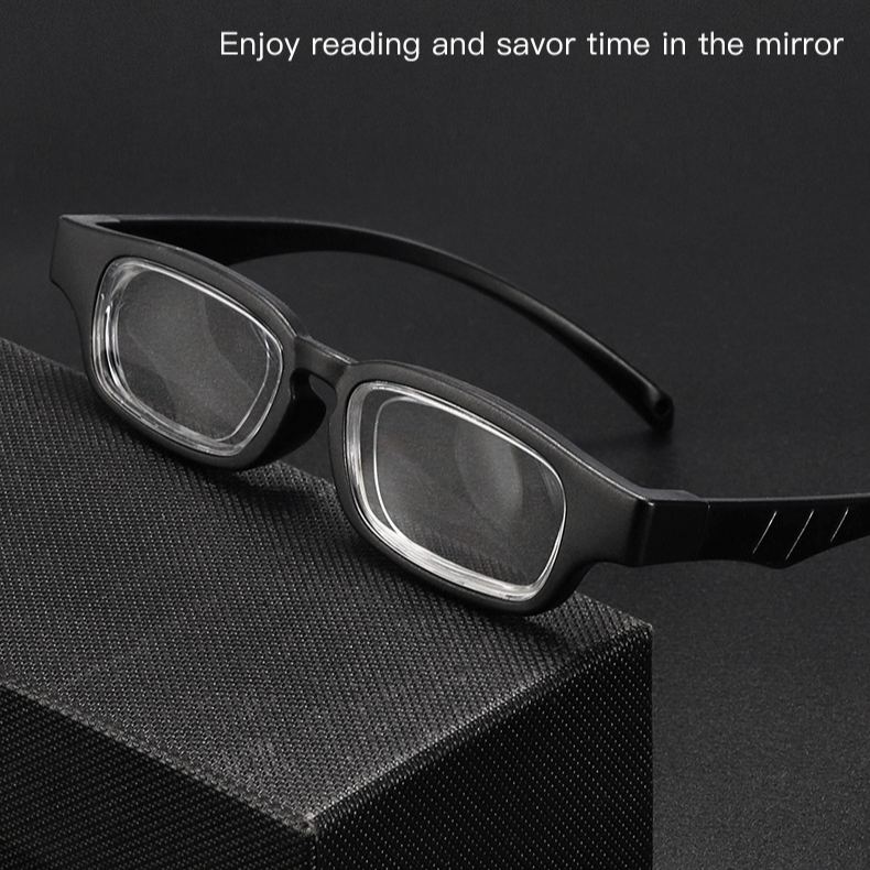 ROTATABLE AND ADJUSTABLE FOCUS READING GLASSES