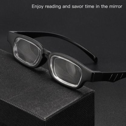 ROTATABLE AND ADJUSTABLE FOCUS READING GLASSES