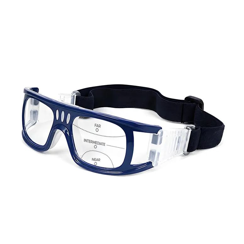 STAY-PUT SPORTS GLASSES WITH ADJUSTABLE RETENTION STRAP