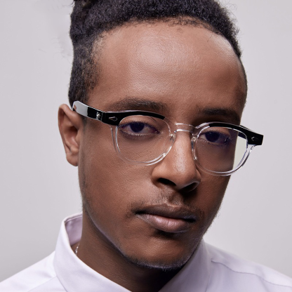 TR90 STYLISH MINIMALIST SQUARE-ROUND READING GLASSES