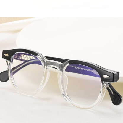 TR90 STYLISH MINIMALIST SQUARE-ROUND READING GLASSES