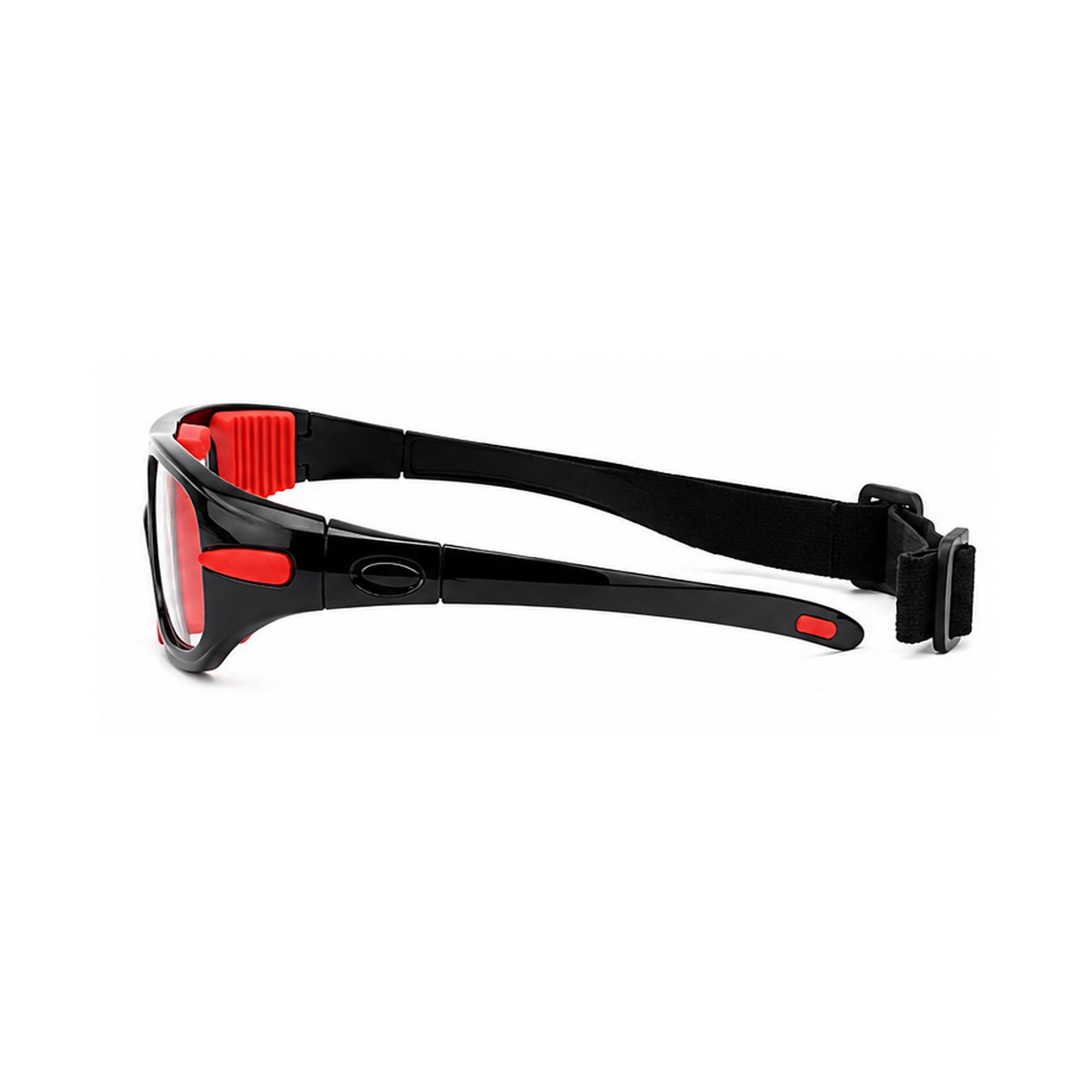 IMPACT-RESISTANT BASKETBALL GOGGLES WITH DETACHABLE TEMPLES
