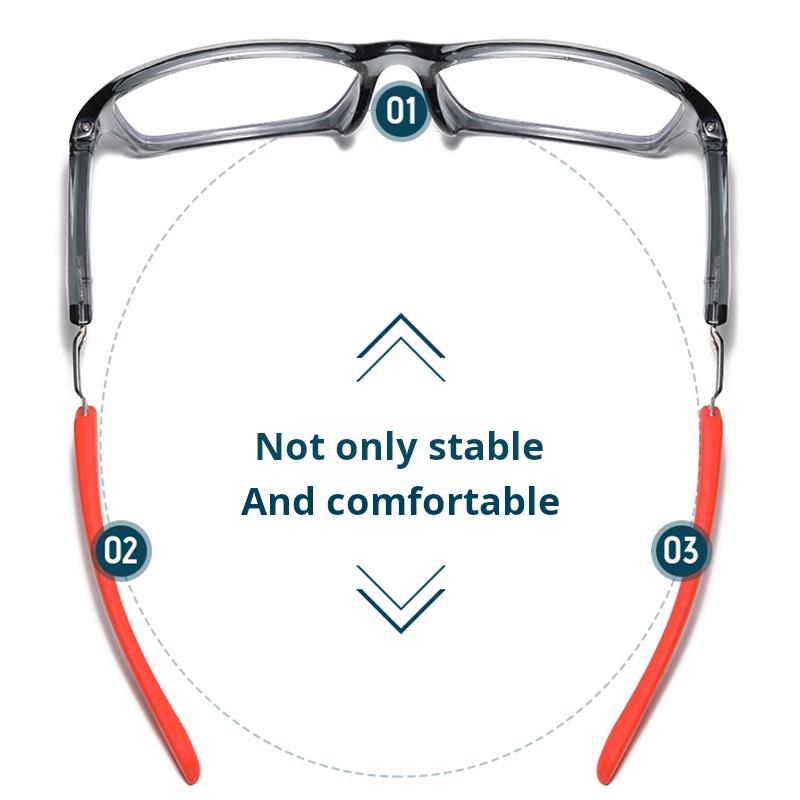 Prescription Glasses - TR OUTDOOR CYCLING SILICONE COLOR CHANGING READING GLASSES
