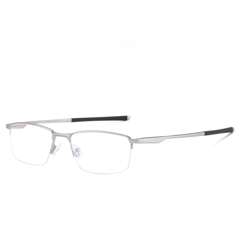 BUSINESS-STYLE SEMI-RIMLESS MINIMALIST PHOTOCHROMIC MULTIFOCAL READING GLASSES