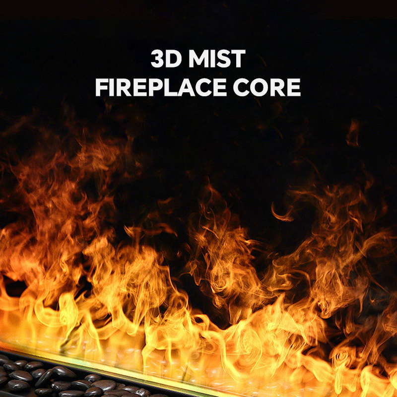 Modern indoor hanging real fire fireplace fireplace warm 3